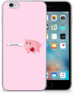 B2Ctelecom iPhone 6s Bumper Hoesje Pig Mud