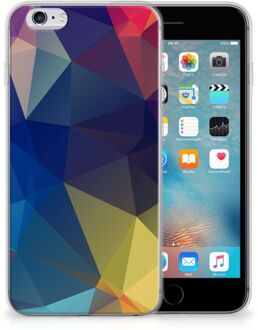 B2Ctelecom iPhone 6s Bumper Hoesje Polygon Dark