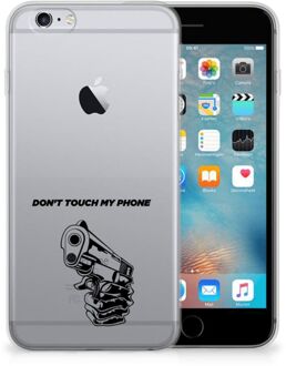 B2Ctelecom iPhone 6s Siliconen cover Gun DTMP