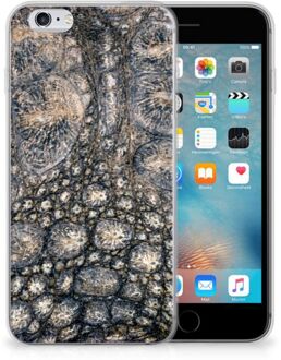 B2Ctelecom iPhone 6s Siliconen cover Krokodillenprint