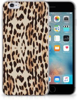 B2Ctelecom iPhone 6s Siliconen cover Leopard