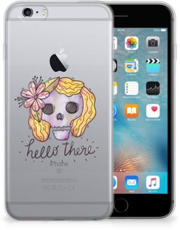 B2Ctelecom iPhone 6s Siliconen hoesje Boho Skull