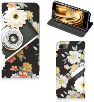 B2Ctelecom iPhone 7 | 8 Hoesje Standcase Vintage Camera