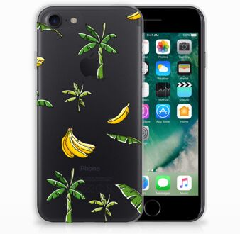 B2Ctelecom iPhone 7 | 8 Siliconen Case Banana Tree