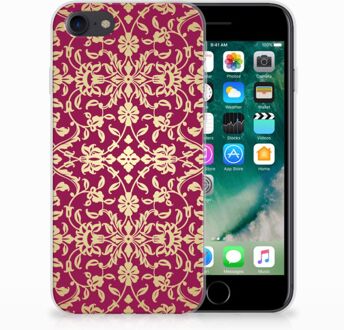 B2Ctelecom iPhone 7 | 8 Siliconen Case Barok Pink