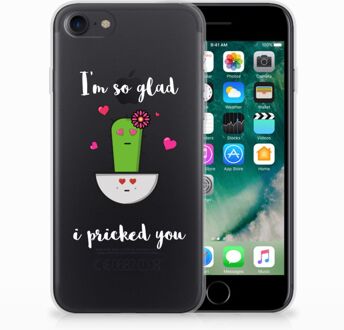 B2Ctelecom iPhone 7 | 8 Siliconen Case Cactus Glad