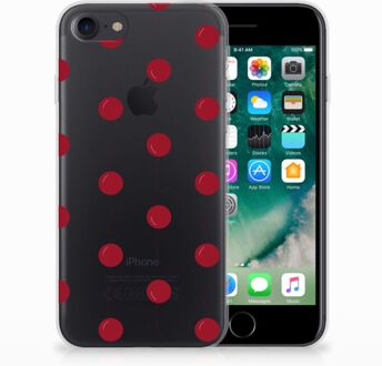 B2Ctelecom iPhone 7 | 8 Siliconen Case Cherries