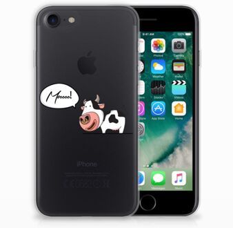 B2Ctelecom iPhone 7 | 8 Siliconen Case Cow