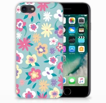 B2Ctelecom iPhone 7 | 8 TPU case Flower Power