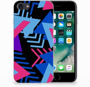 B2Ctelecom iPhone 7 | 8 TPU case Funky Triangle