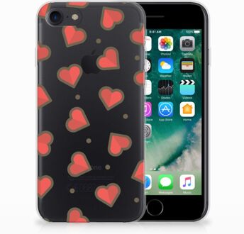 B2Ctelecom iPhone 7 | 8 TPU case Hearts