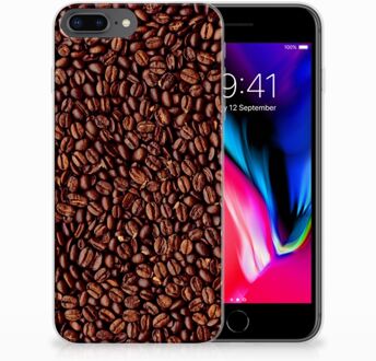 B2Ctelecom iPhone 7 Plus | 8 Plus Backcase Bumper Hoesje Koffiebonen