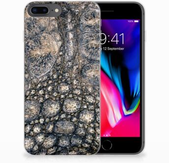 B2Ctelecom iPhone 7 Plus | 8 Plus Backcase Bumper Hoesje Krokodillenprint