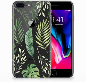 B2Ctelecom iPhone 7 Plus | 8 Plus Backcase Bumper Hoesje Leaves