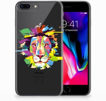 B2Ctelecom iPhone 7 Plus | 8 Plus Backcase Bumper Hoesje Lion Color