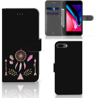 B2Ctelecom iPhone 7 Plus | 8 Plus Bookcase Hoesje Boho Dreamcatcher