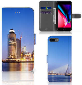 B2Ctelecom iPhone 7 Plus | 8 Plus Bookcase Hoesje Rotterdam