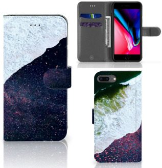 B2Ctelecom iPhone 7 Plus | 8 Plus Bookcase Hoesje Sea in Space