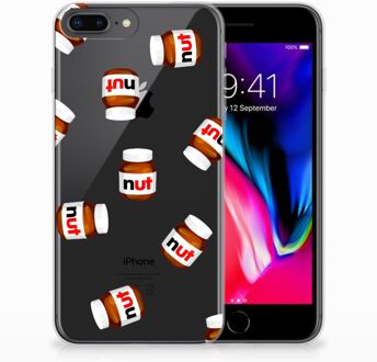 B2Ctelecom iPhone 7 Plus | 8 Plus Siliconen Back Cover Nut Jar