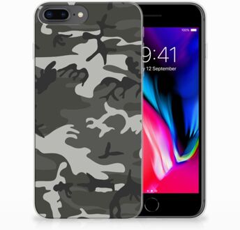 B2Ctelecom iPhone 7 Plus | 8 Plus TPU Backcover Hoesje Army Light