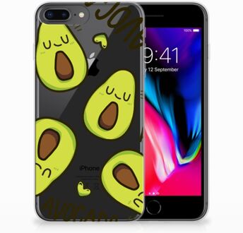 B2Ctelecom iPhone 7 Plus | 8 Plus TPU Backcover Hoesje Avocado Singing