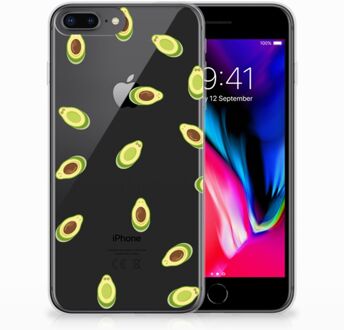 B2Ctelecom iPhone 7 Plus | 8 Plus TPU Backcover Hoesje Avocado