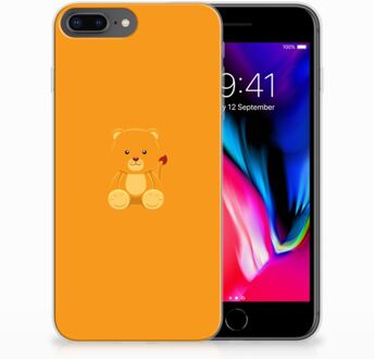 B2Ctelecom iPhone 7 Plus | 8 Plus TPU Backcover Hoesje Baby Beer