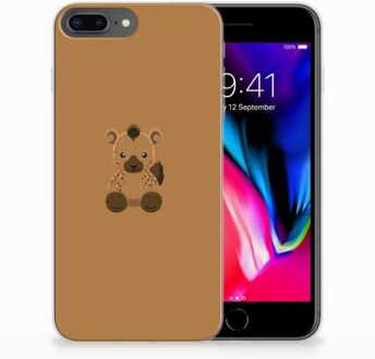 B2Ctelecom iPhone 7 Plus | 8 Plus TPU Hoesje Baby Hyena