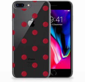 B2Ctelecom iPhone 7 Plus | 8 Plus TPU Hoesje Design Cherries