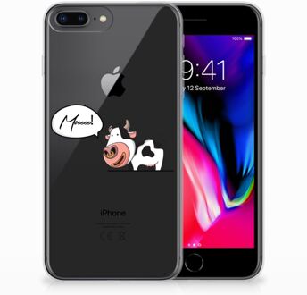 B2Ctelecom iPhone 7 Plus | 8 Plus TPU Hoesje Design Cow