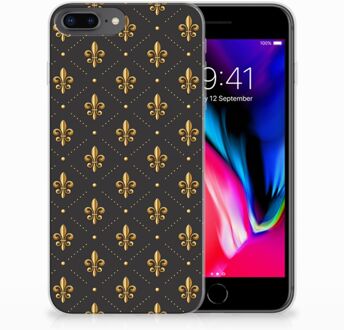 B2Ctelecom iPhone 7 Plus | 8 Plus TPU Hoesje Franse Lelie