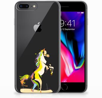 B2Ctelecom iPhone 7 Plus | 8 Plus TPU Hoesje Horse Color