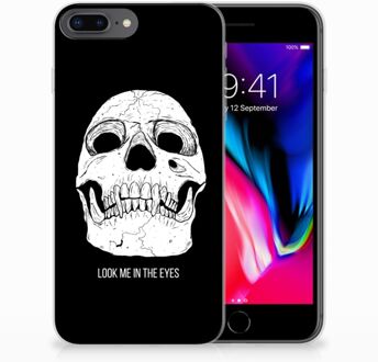 B2Ctelecom iPhone 7 Plus | 8 Plus TPU Hoesje Skull Eyes