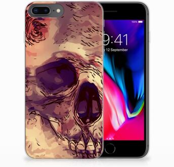 B2Ctelecom iPhone 7 Plus | 8 Plus TPU Hoesje Skullhead