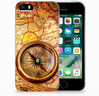 B2Ctelecom iPhone SE | 5S TPU Hoesje Design Kompas