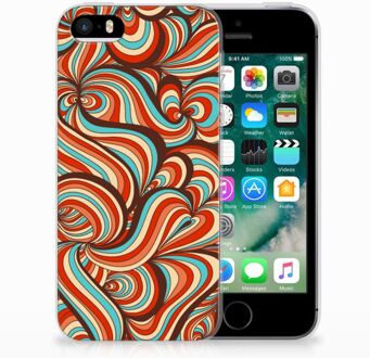 B2Ctelecom iPhone SE | 5S TPU Hoesje Design Retro