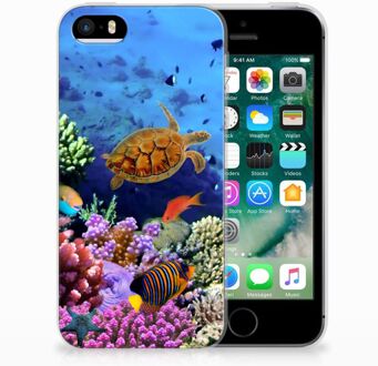 B2Ctelecom iPhone SE | 5S TPU Hoesje Design Vissen