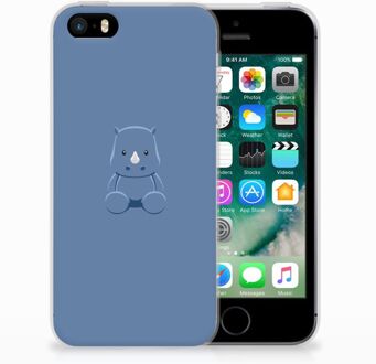 B2Ctelecom iPhone SE | 5S Uniek TPU Hoesje Baby Rhino