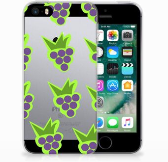 B2Ctelecom iPhone SE | 5S Uniek TPU Hoesje Druiven