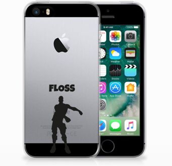 B2Ctelecom iPhone SE | 5S Uniek TPU Hoesje Floss