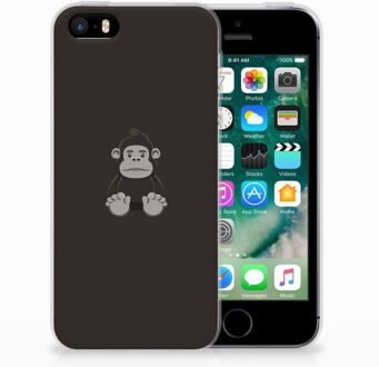 B2Ctelecom iPhone SE | 5S Uniek TPU Hoesje Gorilla