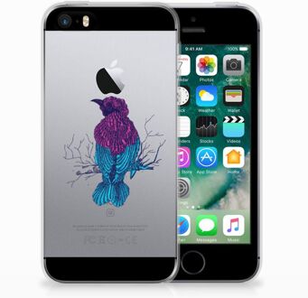 B2Ctelecom iPhone SE | 5S Uniek TPU Hoesje Merel