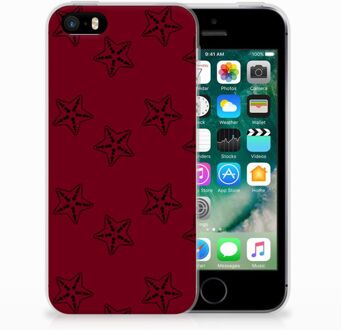 B2Ctelecom iPhone SE | 5S Uniek TPU Hoesje Sterren