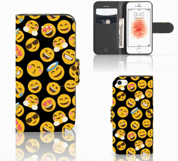 B2Ctelecom iPhone SE Hoesje Design Emoji's