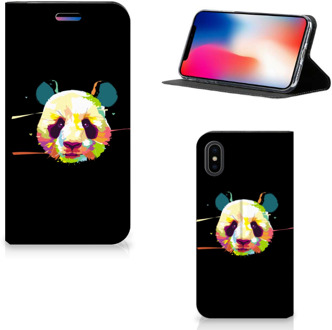 B2Ctelecom iPhone X/10 Hoesje Design Panda Color