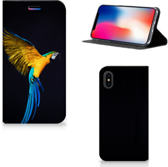 B2Ctelecom iPhone X/10 Hoesje Design Papegaai