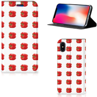 B2Ctelecom iPhone X/10 Hoesje Design Paprika Red