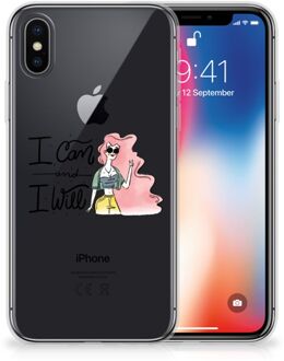 B2Ctelecom iPhone X/10 | Xs Hoesje i Can