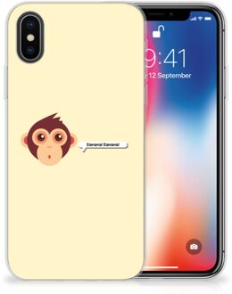 B2Ctelecom iPhone X/10 | Xs Hoesje Monkey