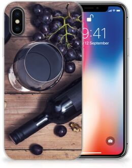 B2Ctelecom iPhone X/10 | Xs Hoesje Wijn